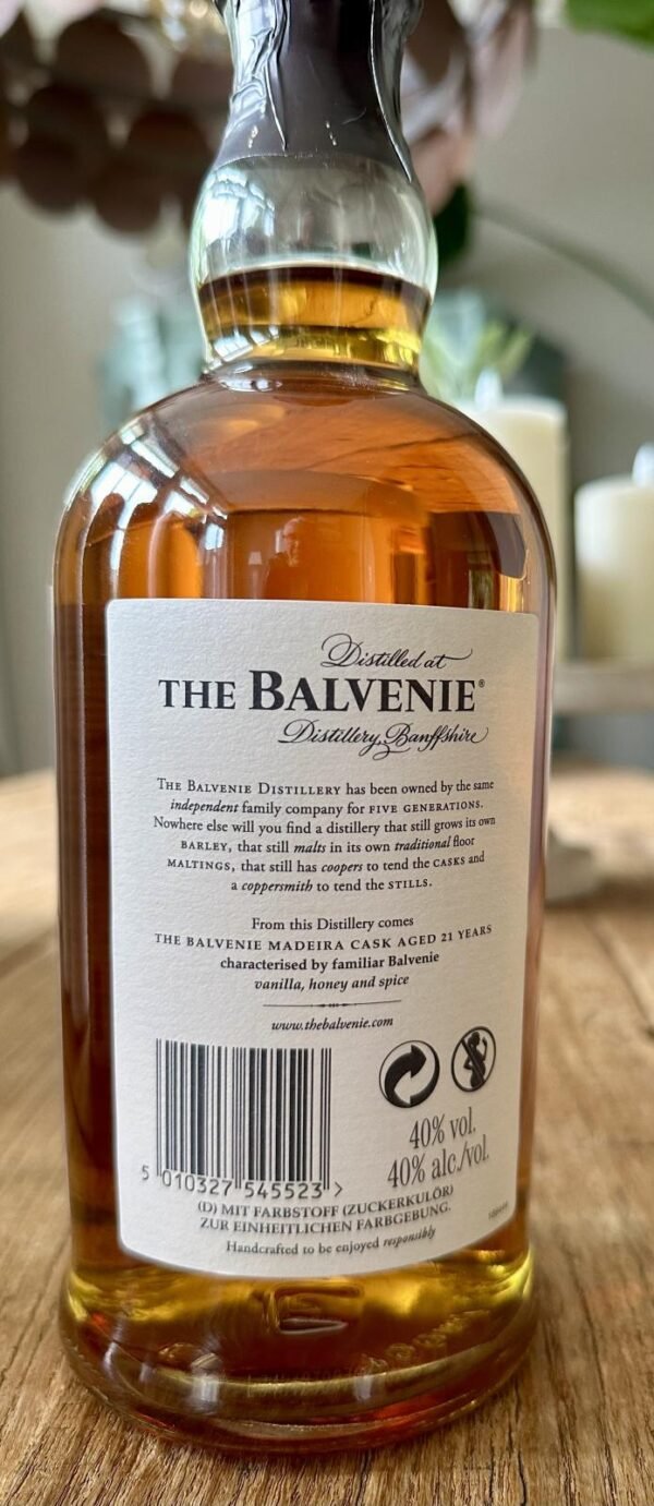 The Balvenie 21 Years Old Madeira Cask Original ราคาถูกมาก 💲,