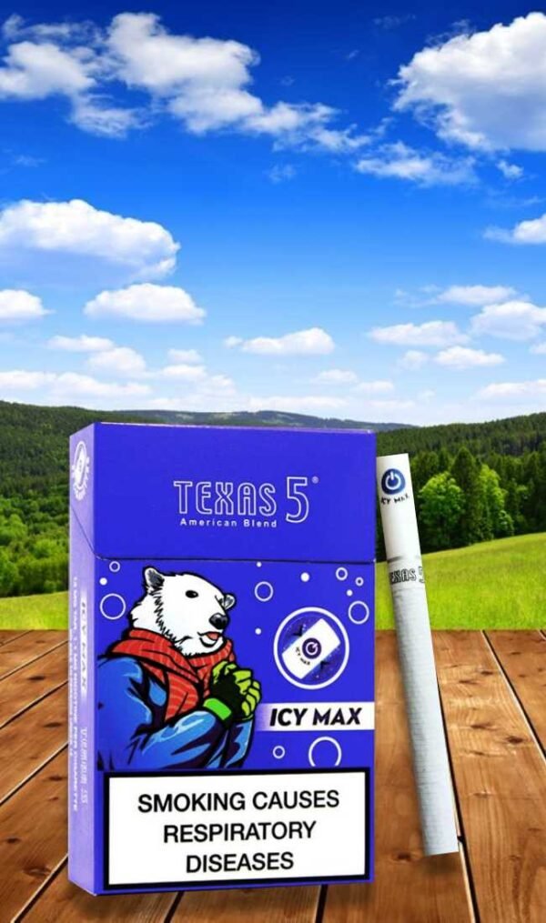 บุหรี่นอก Texas 5 Icy Max 1แพ็ค