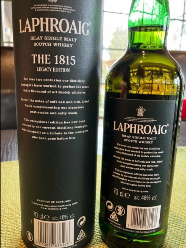 Laphroaig The 1815 Legacy Edition ส่งด่วนทั่ว กทม 🚀