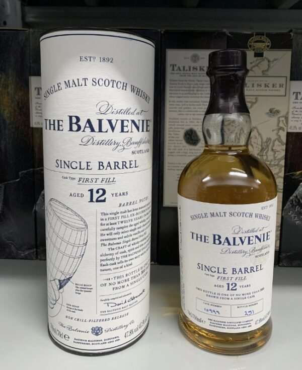 ส่งด่วน The Balvenie 12 years old single barrel ภายใน 24 ชม. ⚡