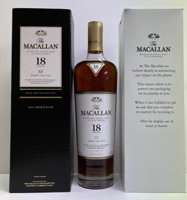 The Macallan 18 Year Old Sherry Oak Cask Single Malt - Image 9