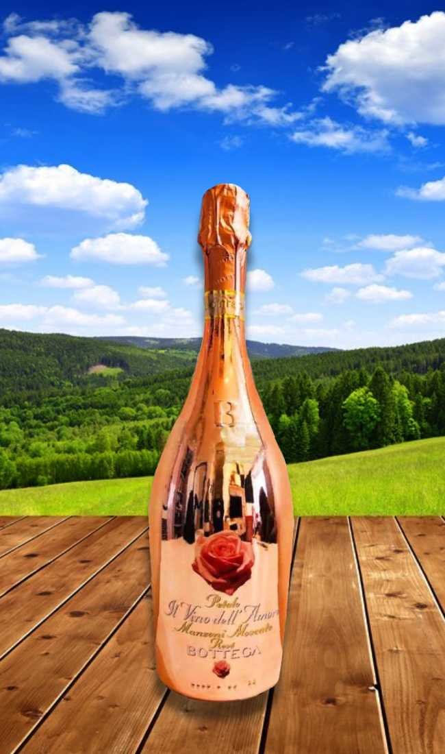 Bottega Manzoni Moscato Petalo Il Vino Dell’amore Rosé (750มิลลิลิตร ...