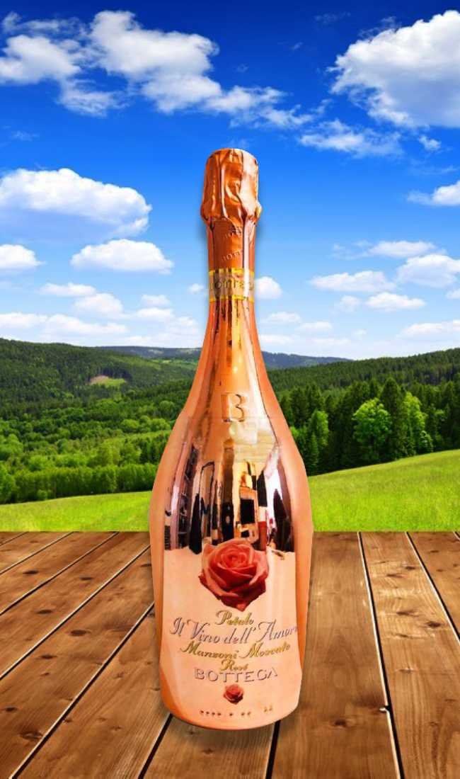 Bottega Manzoni Moscato Petalo Il Vino Dell'amore Rosé (750มิลลิลิตร ...