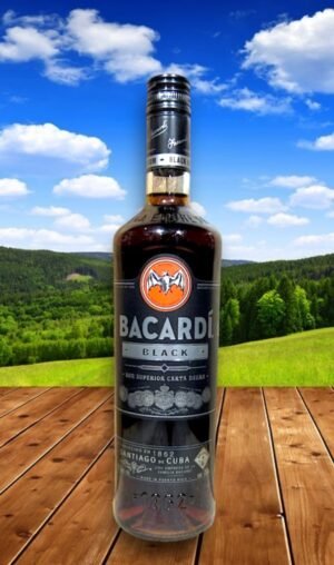 เหล้า Bacardi Carta Negra (Black Rum) 1,000 มิลลิลิตร