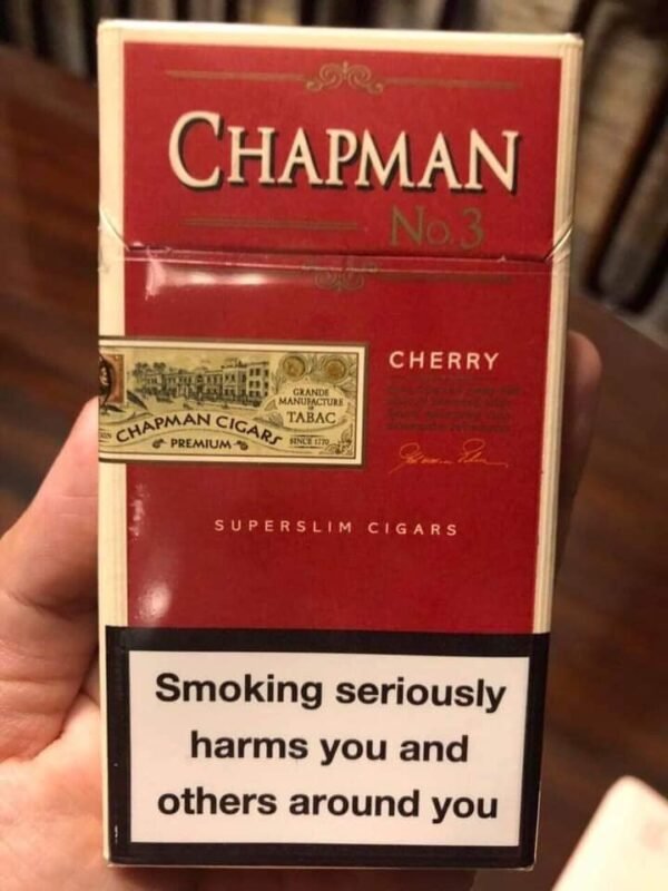 Chapman Cherry มวนสลิม Grab COD เก็บเงินปลายทาง 💰