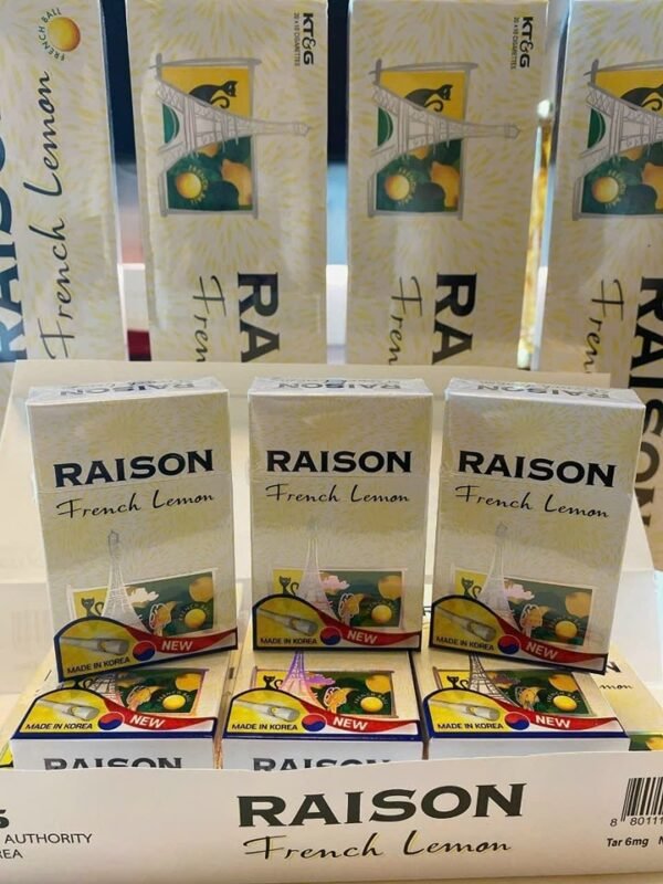 Raison French Lemon 1เม็ดบีบ คอตตอน