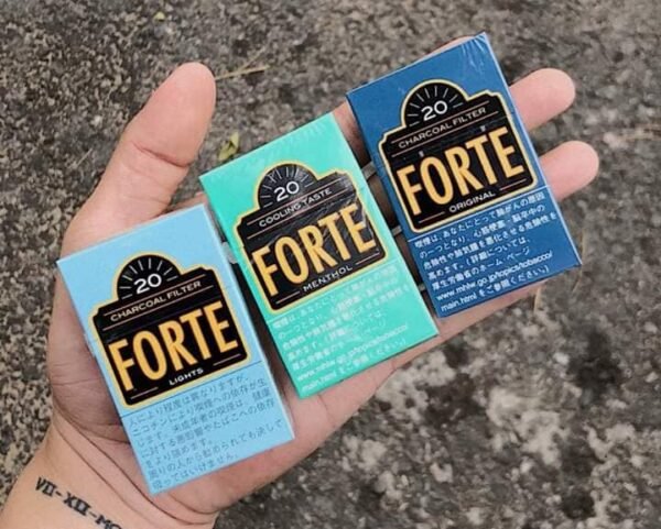 บุหรี่ Forte light 1คอตตอน