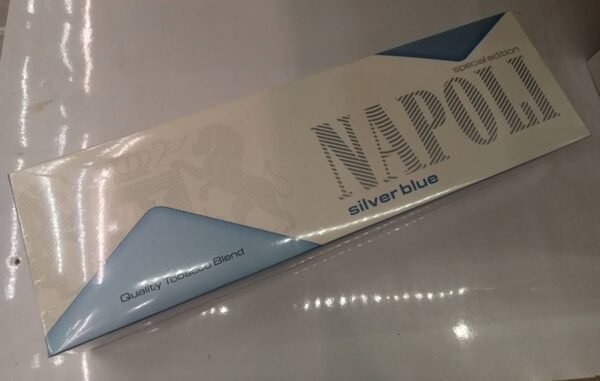 บุหรี่ Napoli Silver Blue แถว