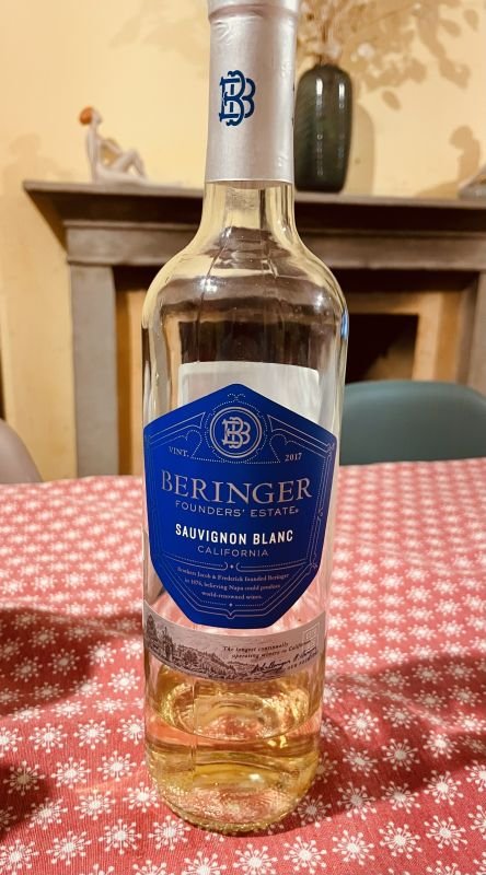 บริการจัดส่งด่วน Beringer Sauvignon Blanc Founders Estate 💨