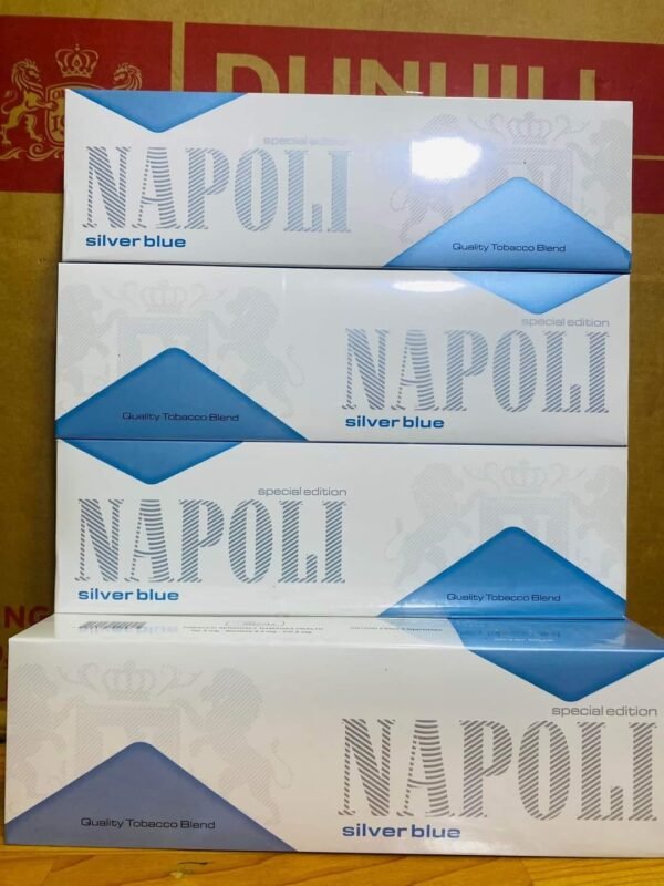 บุหรี่ Napoli Silver Blue 1แพ็ค