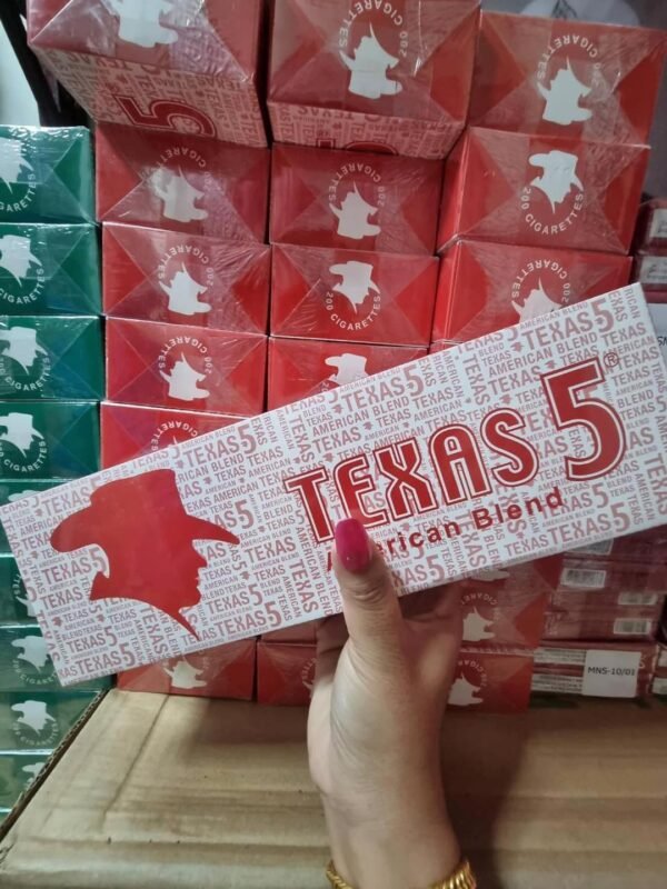 บุหรี่ร้อน Texas 5 Red รุ่นใหม่