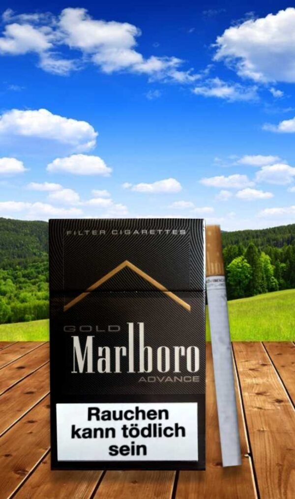 บุหรี่ Marlboro gold advance กล่อง