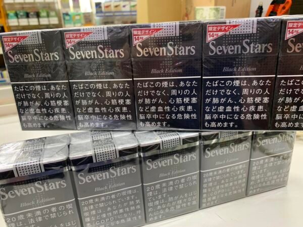 บุหรี่ร้อน Seven Stars 4 (ซองอ่อน) 1แถว