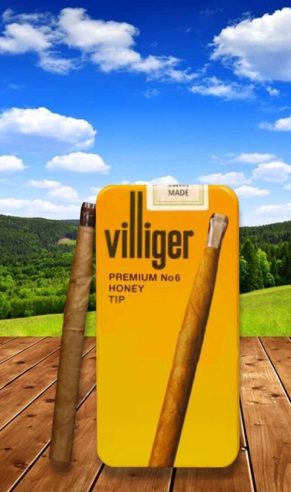 บุหรี่ซิก้าร์ Villiger Premium No6 Honey Tip กล่อง