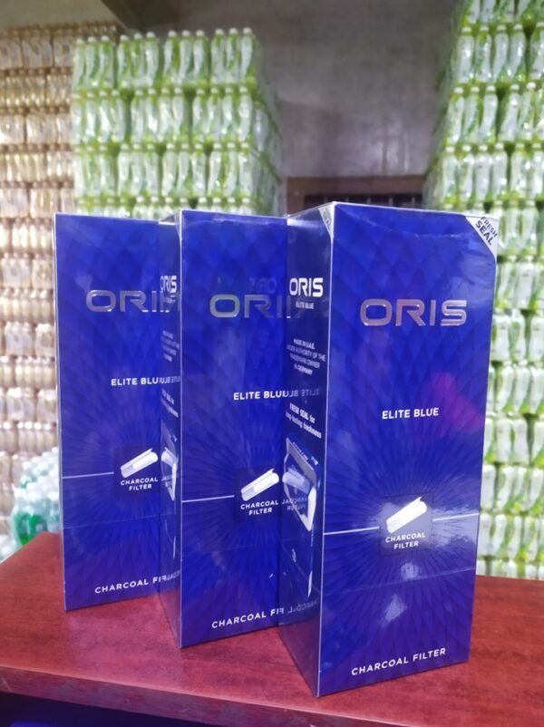 บุหรี่นอก Oris Elite Blue Charcoal Filter 1แถว