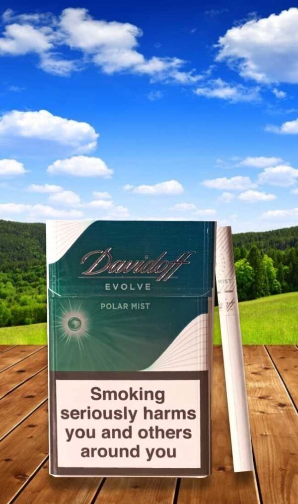 บุหรี่ Davidoff Evolve Polar Mist 1แถว