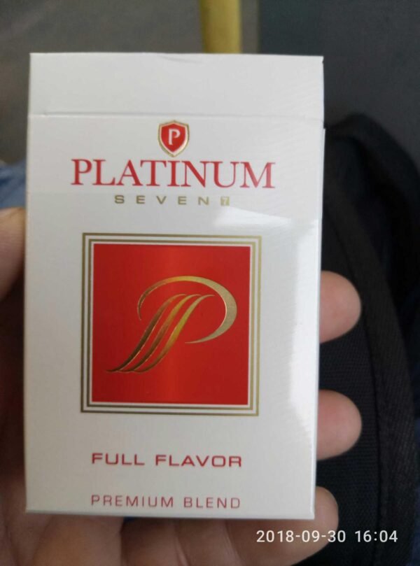 บุหรี่ Platinum Seven Full Flavor 1แถว