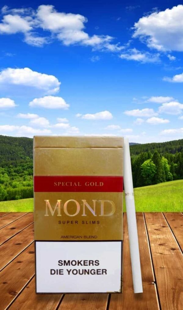 บุหรี่ Mond Special Gold Slim ซอง