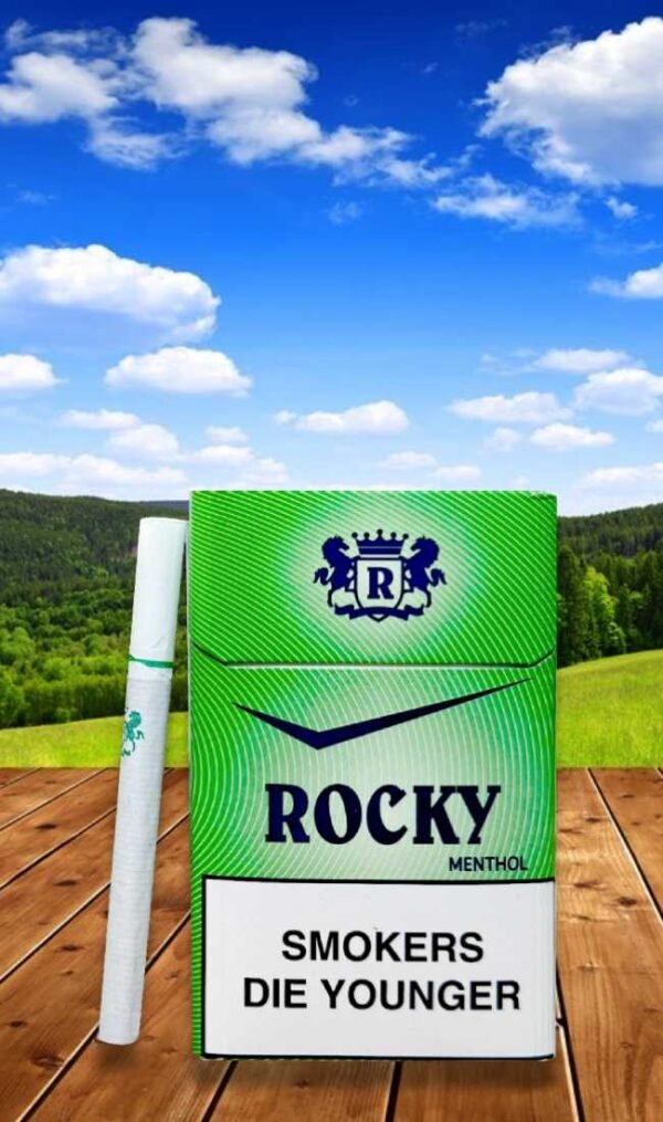 Rocky ร็อคกี้ เขียว ซองแข็ง