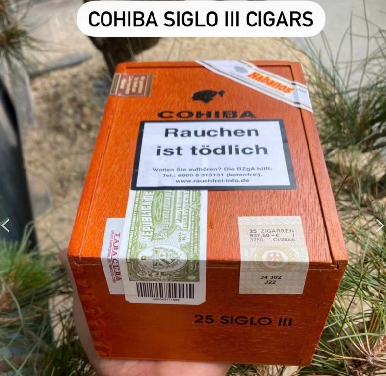 รีวิว Cohiba Siglo III จากผู้เชี่ยวชาญและลูกค้าประทับใจ
