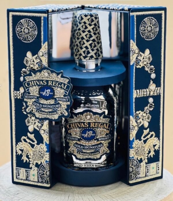 Chivas Regal 18 Year Old (Gold Signature) Christian Lacroix Edition โปรโมชั่นสุดพิเศษ