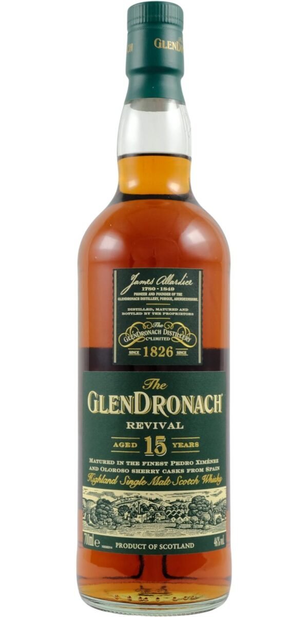 🟢 พร้อมส่ง Glendronach 15 Year Old (Revival) Pre 2015 ถึงมือคุณ