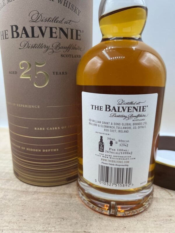 The Balvenie 25 Year Old Single Malt Scotch Whisky ราคาโดนใจ แบบนี้ต้องจัด 🛍️