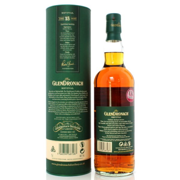 สิทธิพิเศษสำหรับผู้ที่ชื่นชอบ Glendronach 15 Year Old (Revival) Pre 2015✨