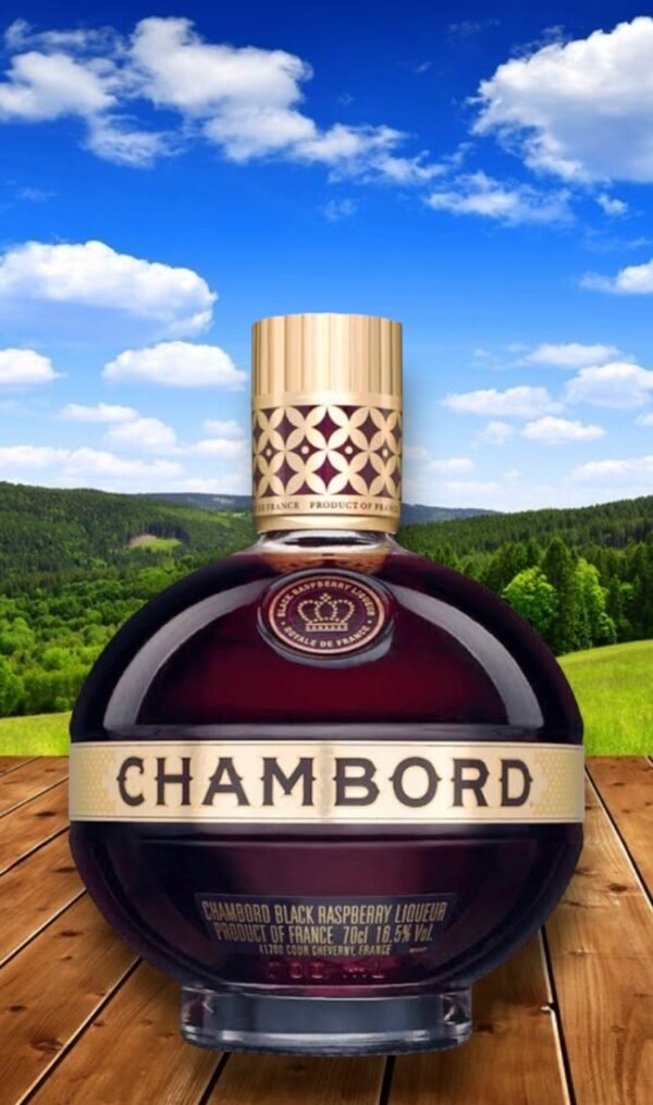 Chambord black raspberry liqueur