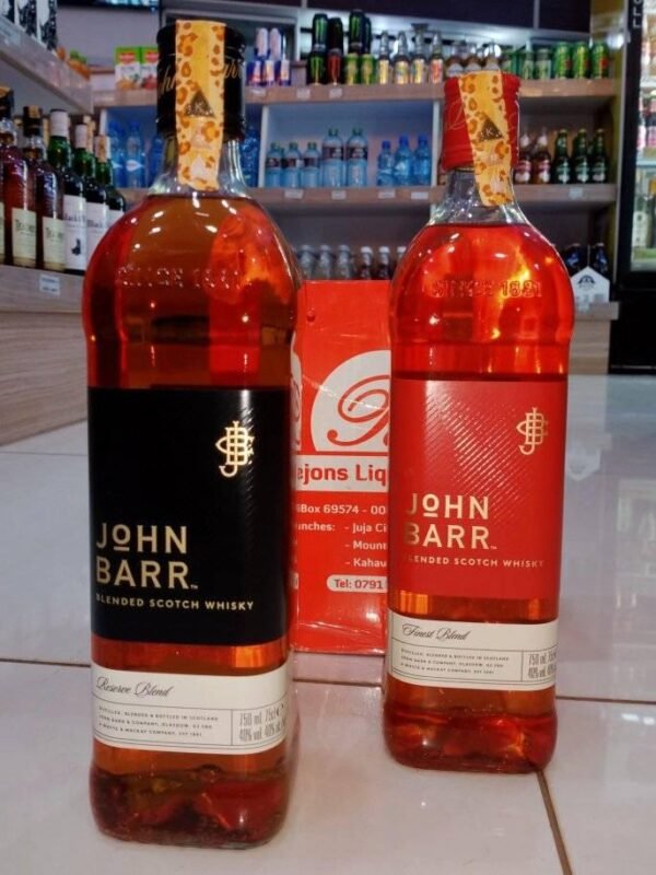 John Barr Reserve Blend Black Label Blended Scotch Whiskyราคาน่ารัก