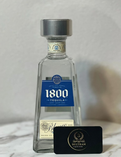 1800 blanco silver tequila premium