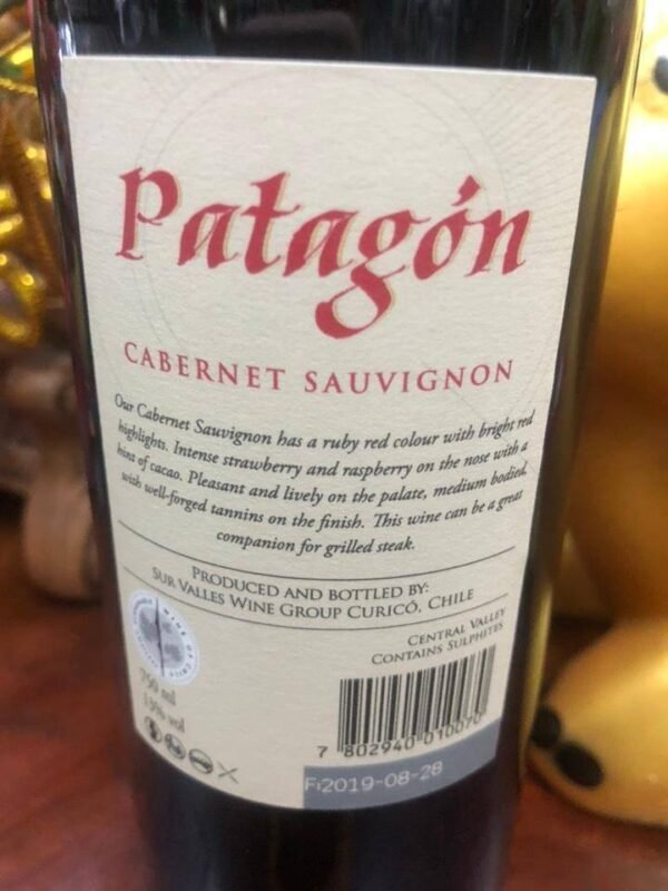 Patagon Cabernet Sauvignon 2019🛍️