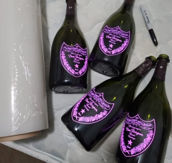 dom perignon luminous collection rose millesime drum