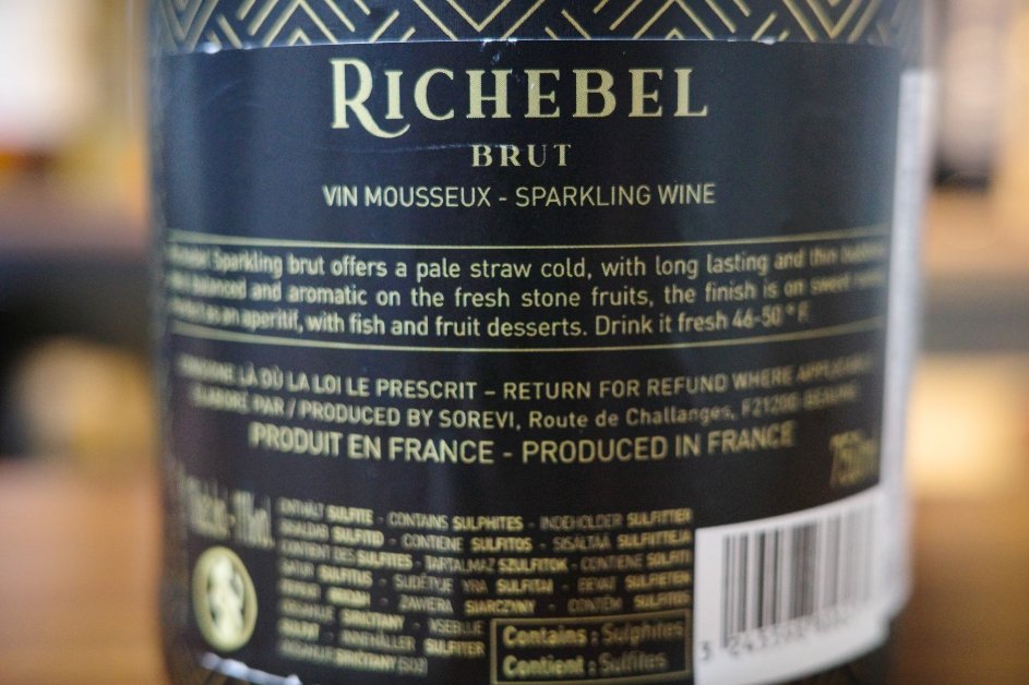 Richebel Sparkling Brutราคาสุดพิเศษ