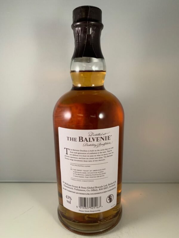 Balvenie American Oak 12 Years Single Malt Scotch Whisky - Image 3