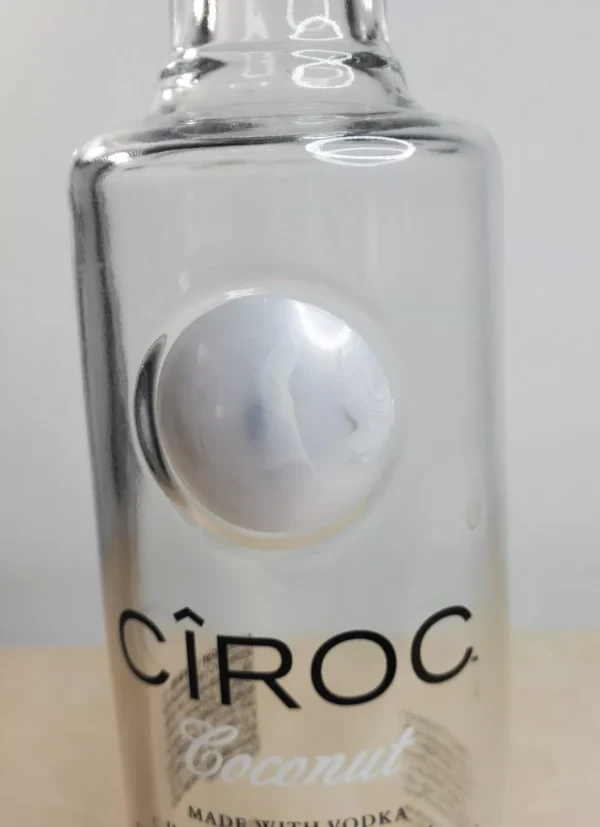 Ciroc Coconut Vodka Empty Bottle - Image 17