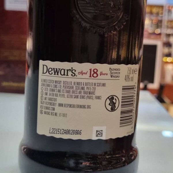 Dewar's 18 Years Old Blended Scotch Whisky - Image 5