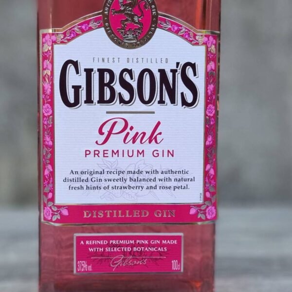 Gibson's Pink Premium Gin - Image 3