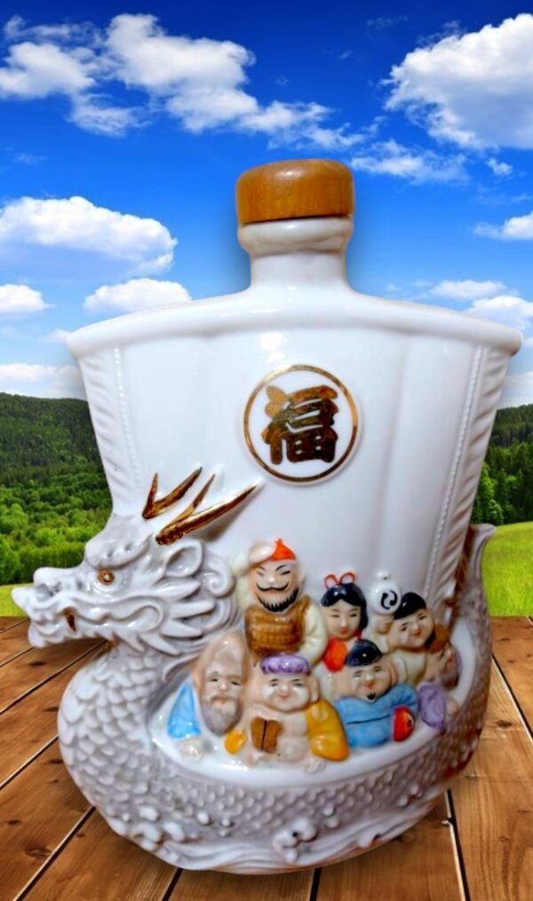 Nikka Whisky Seven Lucky Gods Pottery bottle (empty) Limited