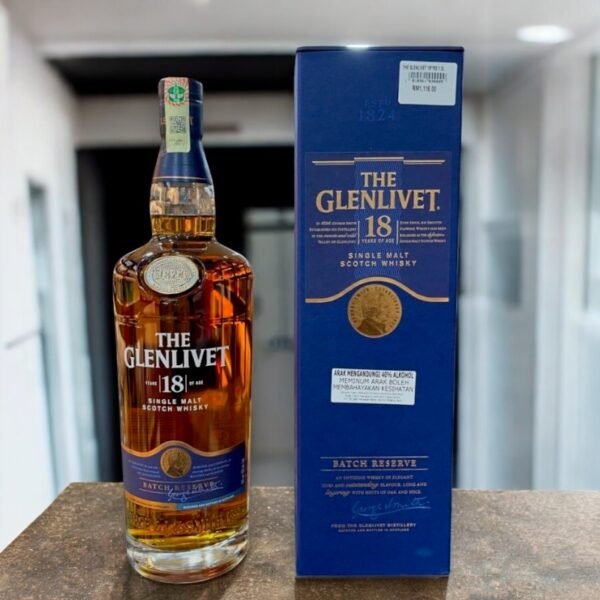 The Glenlivet 18 Year Old Single Malt Scotch Whisky - Image 2