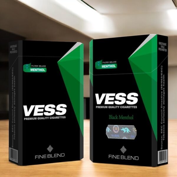 VESS Fine Blend Black Menthol (ซองแข็ง) - Image 9