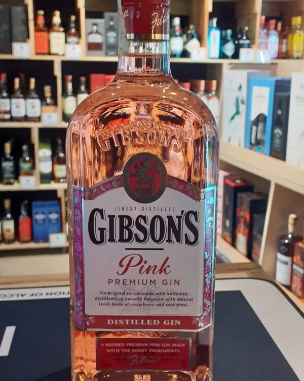 Gibson's Pink Premium Gin - Image 5