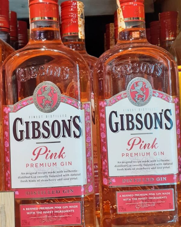 Gibson's Pink Premium Gin - Image 6