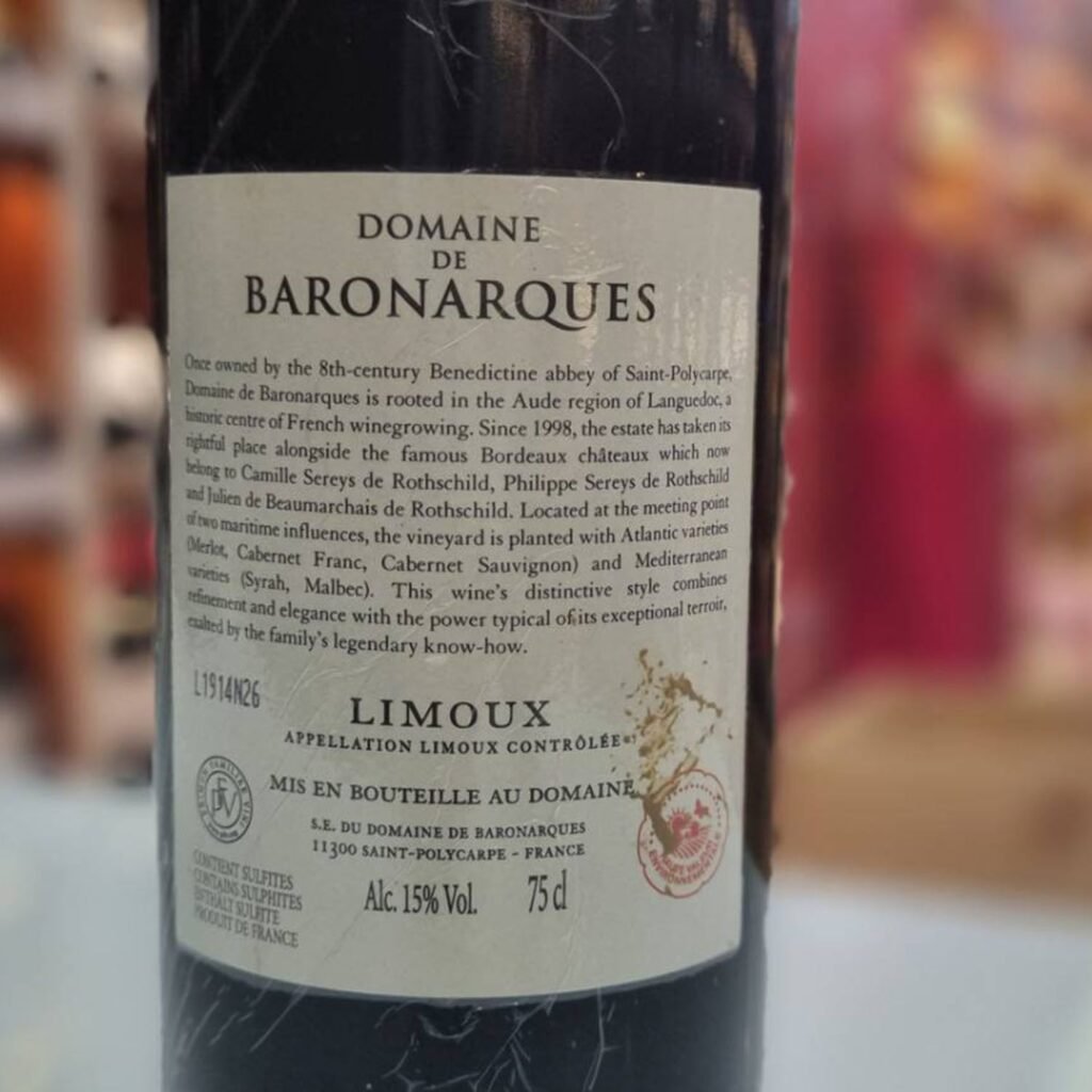 Domaine De Baronarques 2019.สั่งซื้อได้ง่ายๆ 🛒