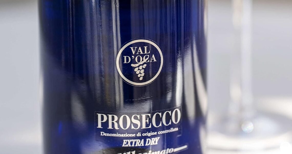 Val d'oca Prosecco Blu Millesimato Extra Dry Docพร้อมส่ง