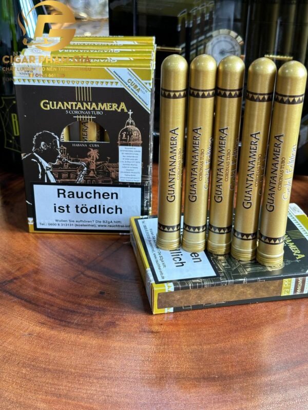 Guantanamera Coronas Tubo Gold Edition 6x41 (5มวน) - Image 15