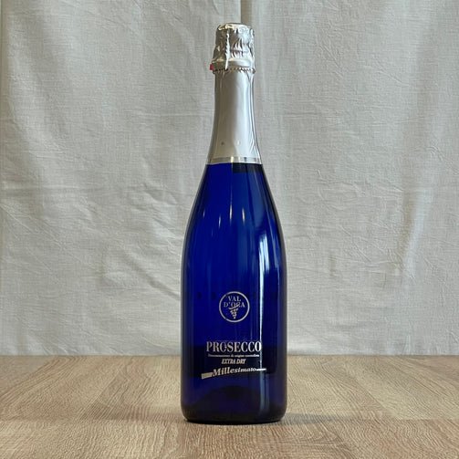 Val d'oca Prosecco Blu Millesimato Extra Dry Docส่งด่วน