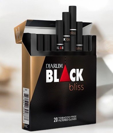 Djarum Herbal Cigarettes Black Ivory 20ctราคาสุดพิเศษ