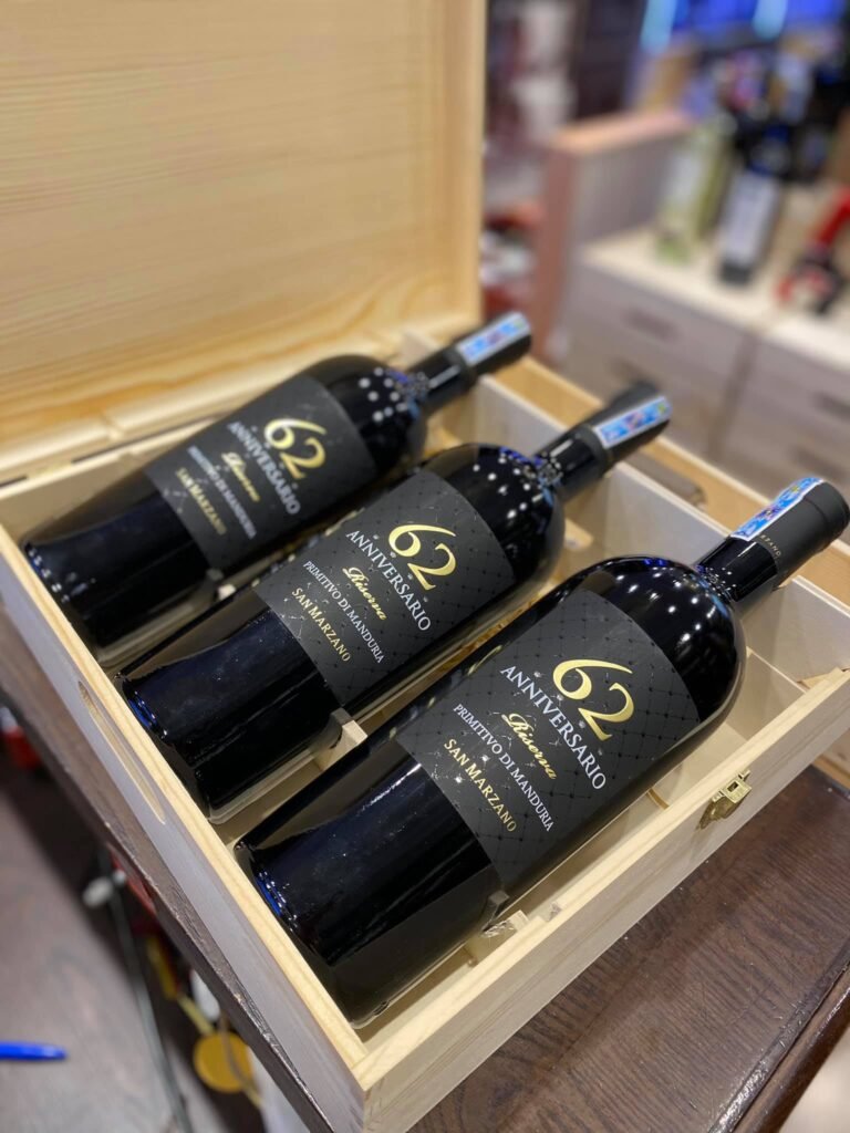 Anniversario 62 Primitivo di Manduria D.O.P. Riserva ราคาโดนใจ แบบนี้ต้องจัด! 💖