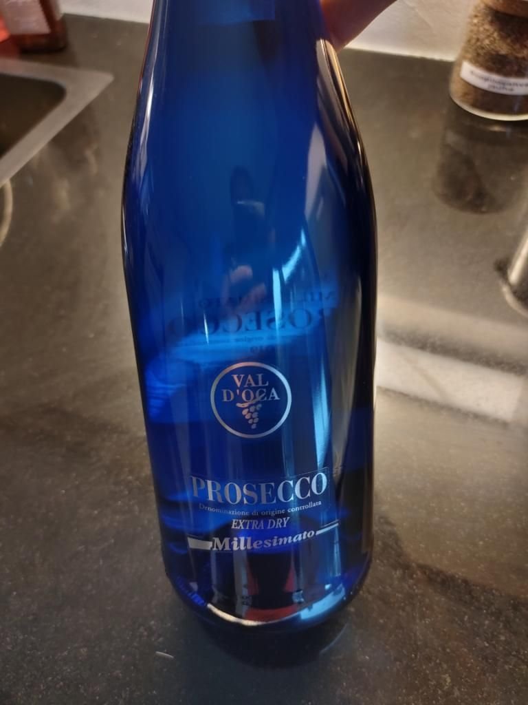 Val d'oca Prosecco Blu Millesimato Extra Dry Docส่ง Grab ด่วนทันใจ 🚴‍♂️